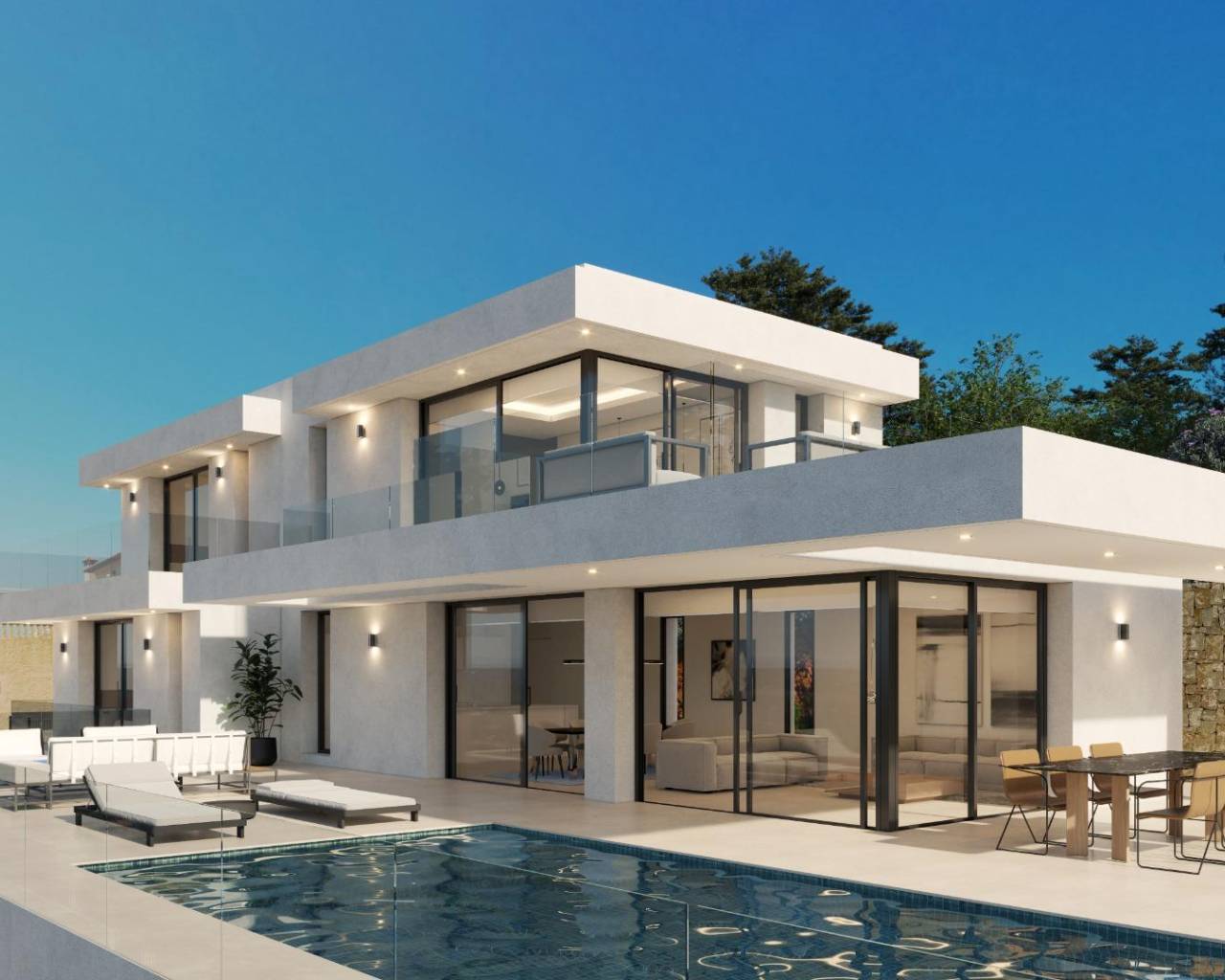 Chalet - Nueva construcción  - Calpe - Cometa